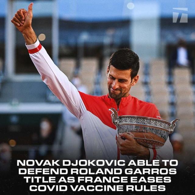 v体育官网-张奔斗：德约的大满贯参赛前景突然间云开雾散