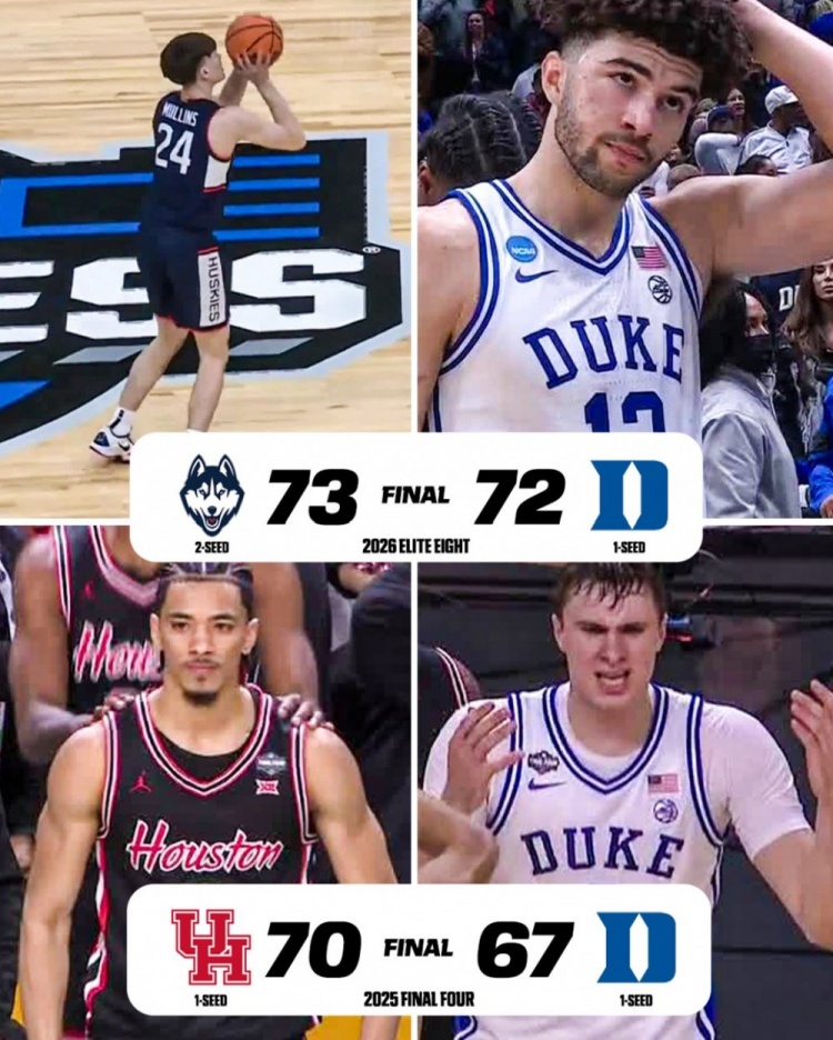 v体育官网-杜克今年被15分逆转无缘四强 去年被翻14分无缘决赛&amp;8分钟输17分